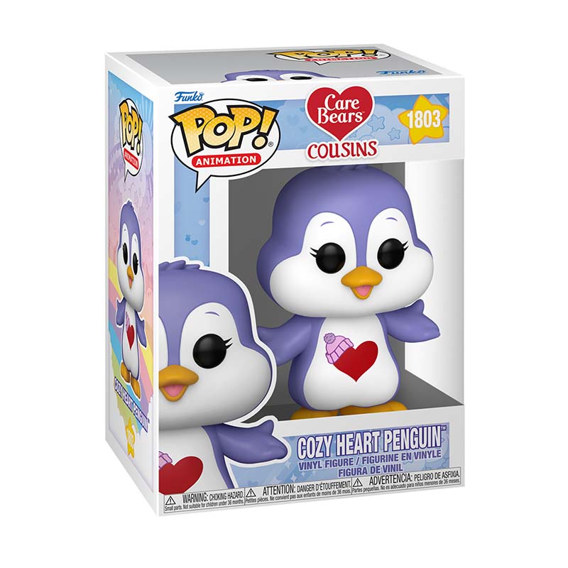 Funko Pop! Animation: Care Bears Cousins - Cozy Heart Penguin