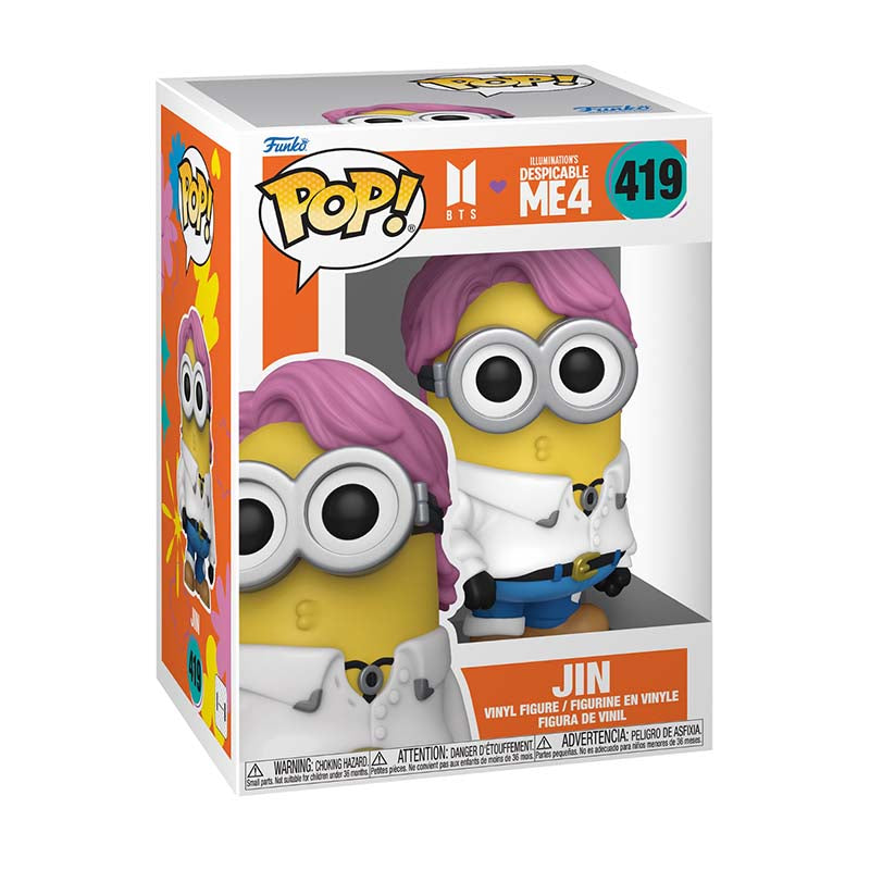 Funko Pop! Minions BTS: Despicable Me 4 - Jin