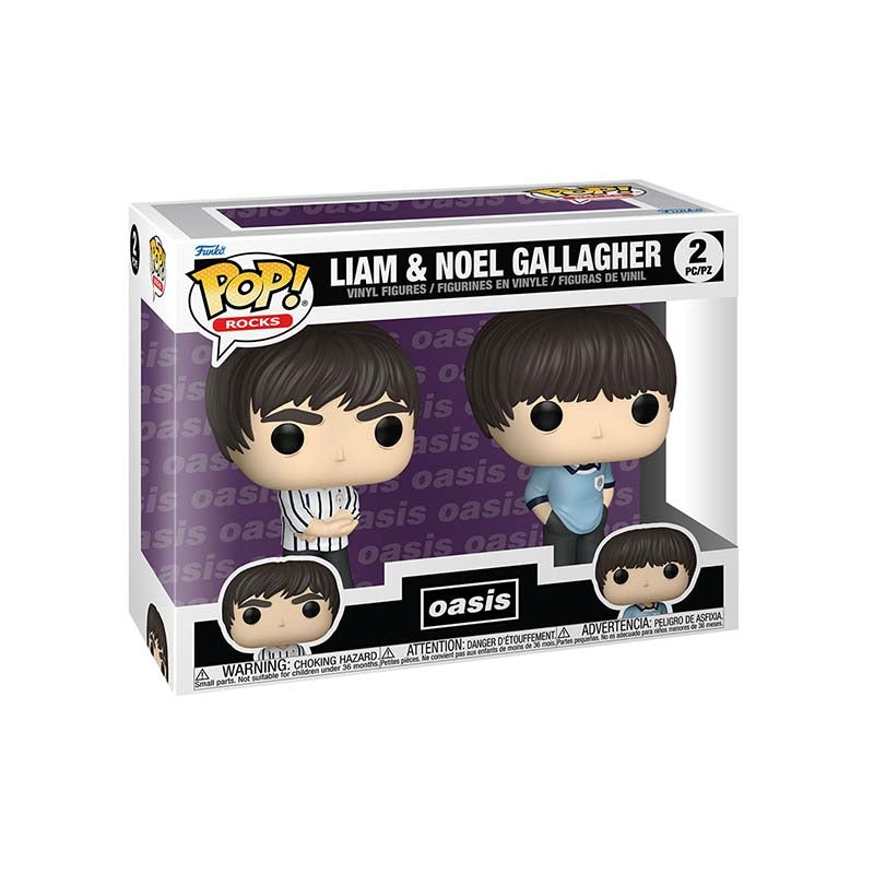 Funko Pop! Rocks: Liam & Noel Gallagher 2pc - Oasis