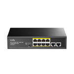 Cudy 10-Port 10/100Mbps Unmanaged PoE+ Switch
