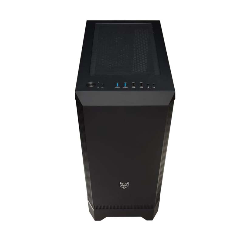 FSP CMT260 ATX Gaming Chassis - Black - Black