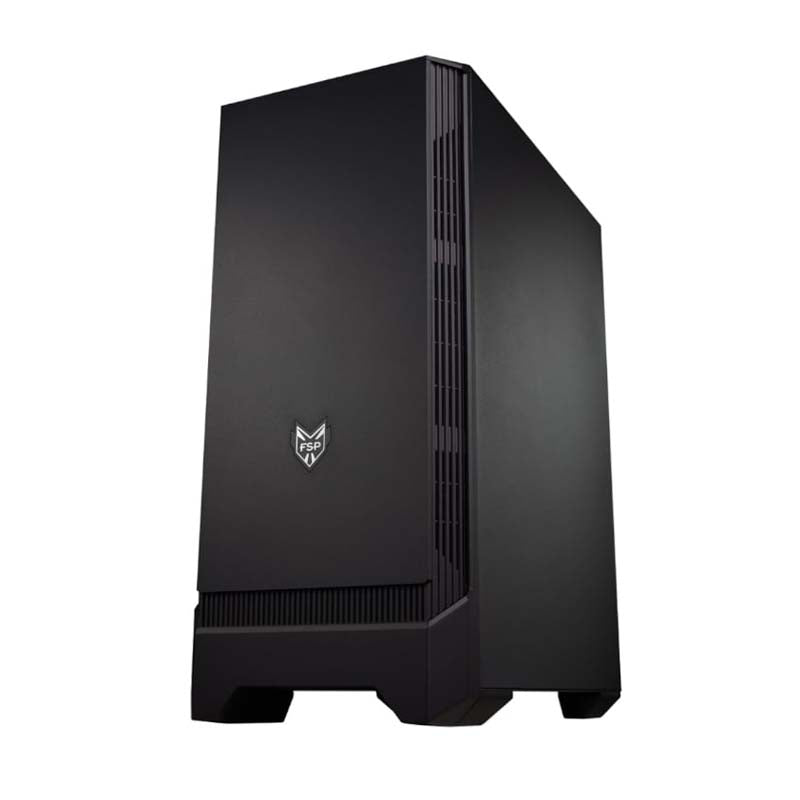 FSP CMT260 ATX Gaming Chassis - Black - Black