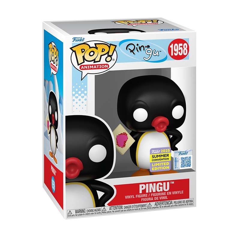 Funko Pop! Animation: Pingu - Pingu with Card