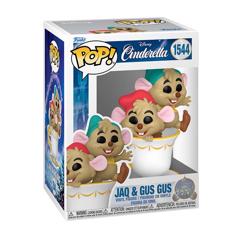Funko Pop! Disney Cinderella 75th - Jaq & Gus Gus in Cup