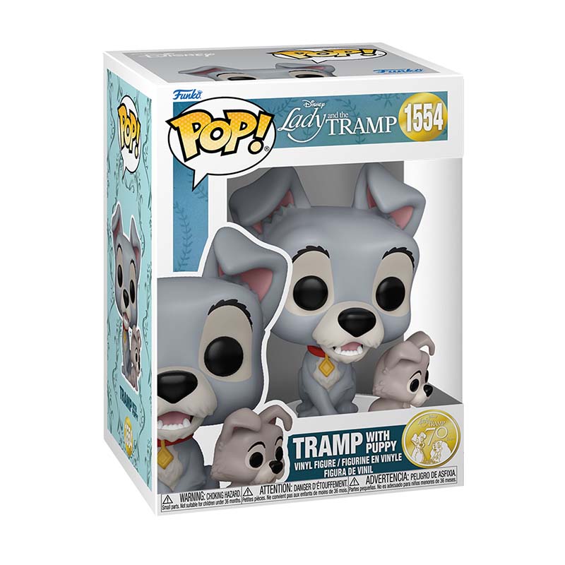 Funko Pop! Disney: Lady and the Tramp - Tramp With Puppy