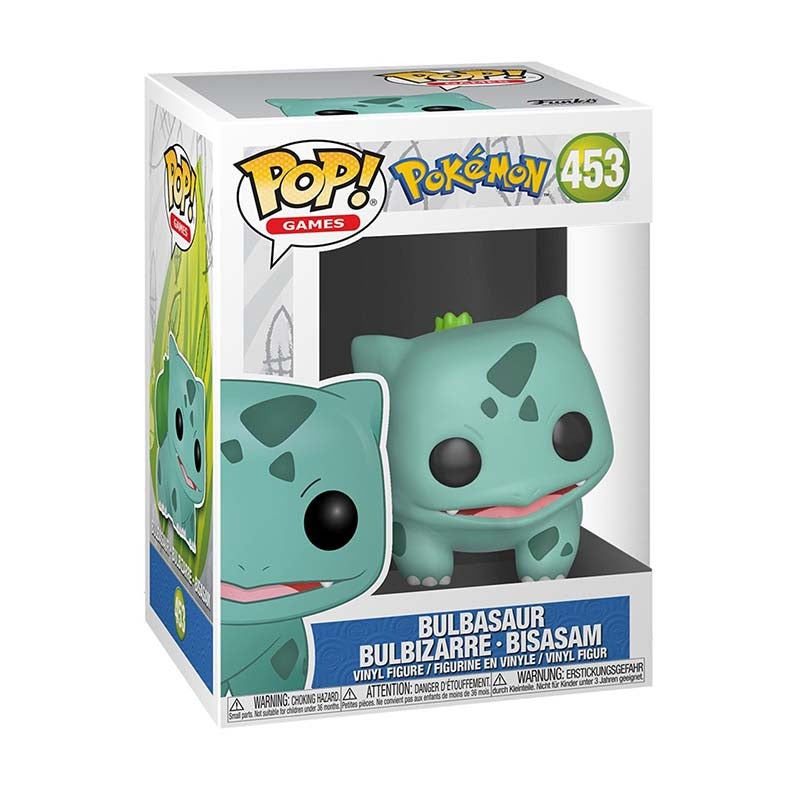 Funko Pop! Games: Pokemon - Bulbasaur Bulbizarre Bisasam