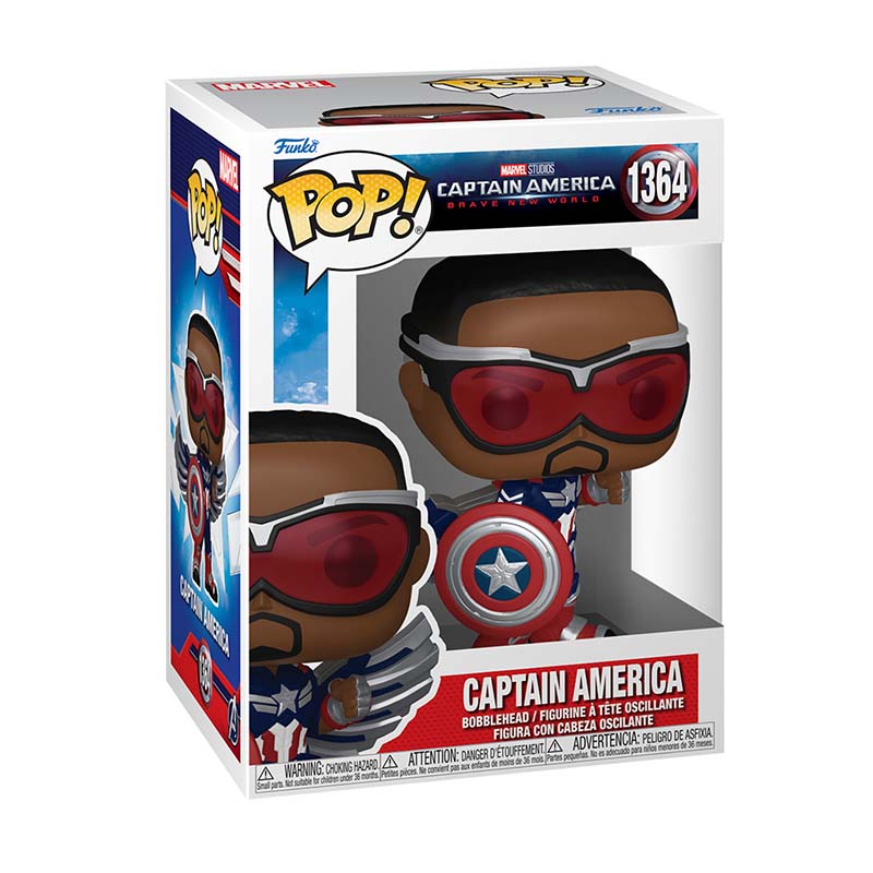 Funko Pop! Marvel: Captain America Brave New World - Captain America