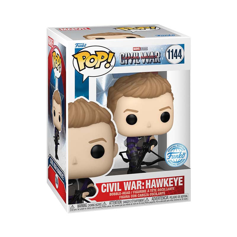 Funko Pop! Marvel Studios: Civil War Captain America - Civil War Hawkeye (Special Edition)