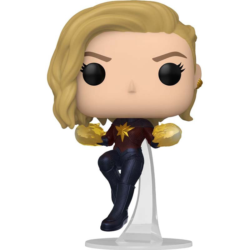 Funko Pop! Marvel: The Marvels - Captain Marvel with Fire Hands