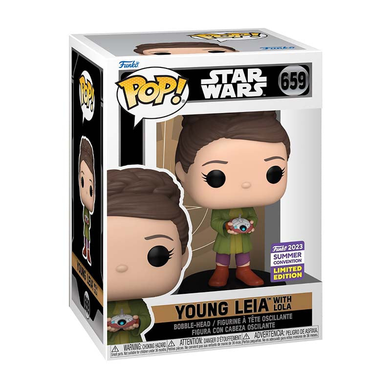 Funko Pop! Star Wars - Young Leia with Lola