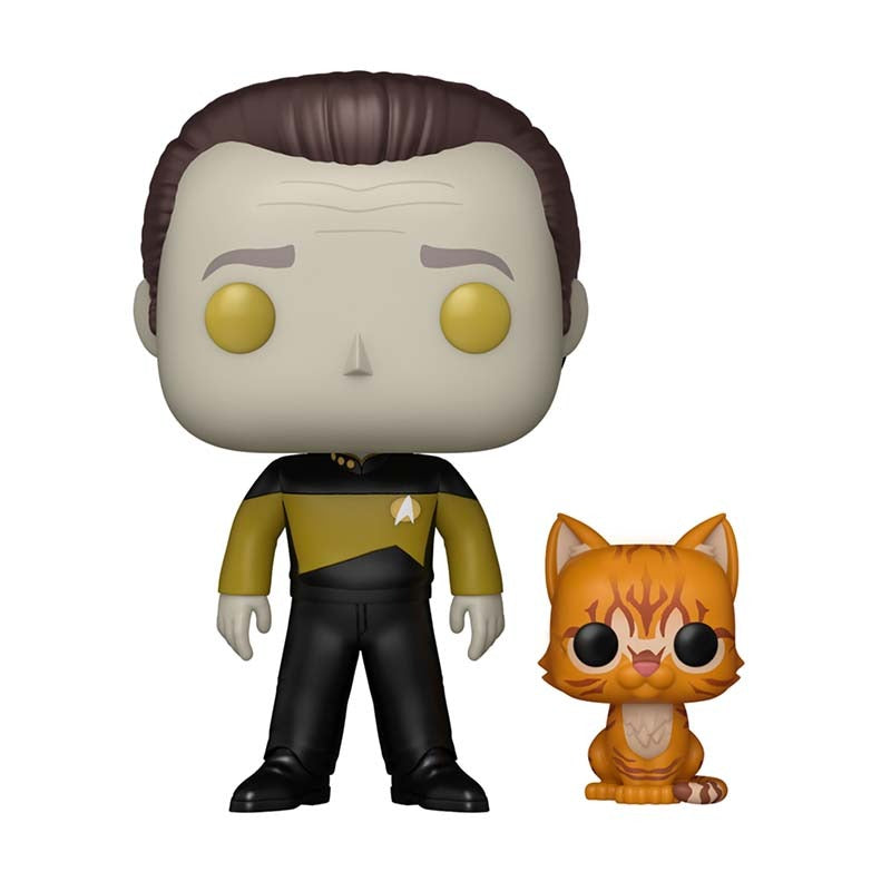 Funko Pop! Television: Star Trek The Next Generation - Data with Spot