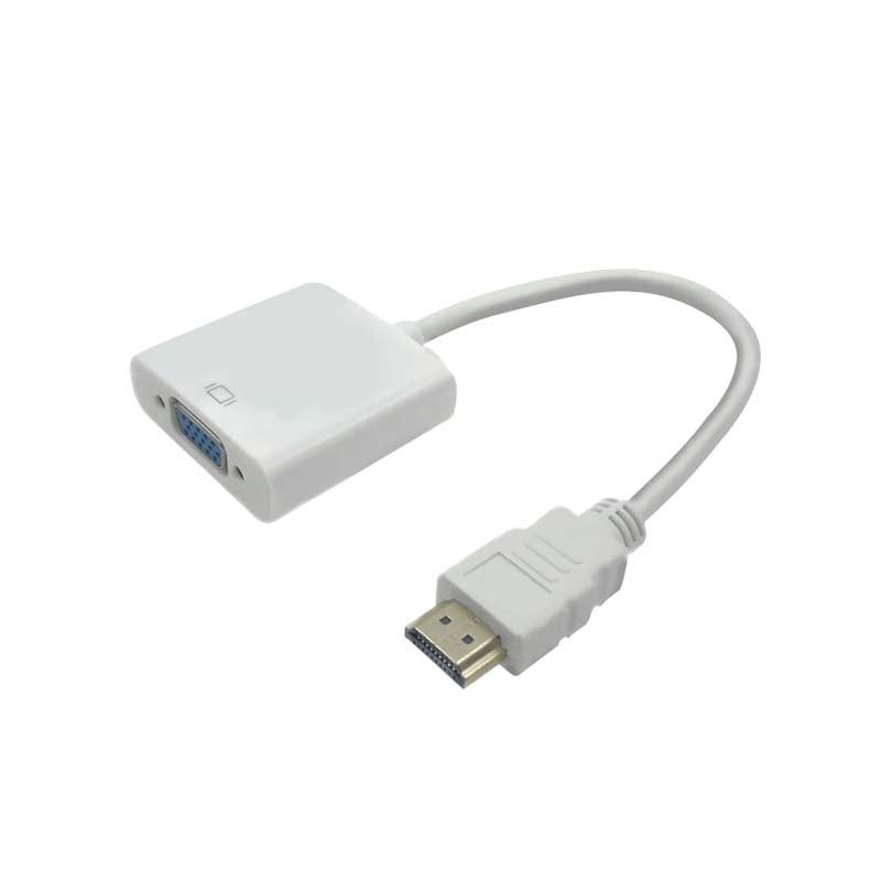Gizzu HDMI to VGA Cable 1.8m - White