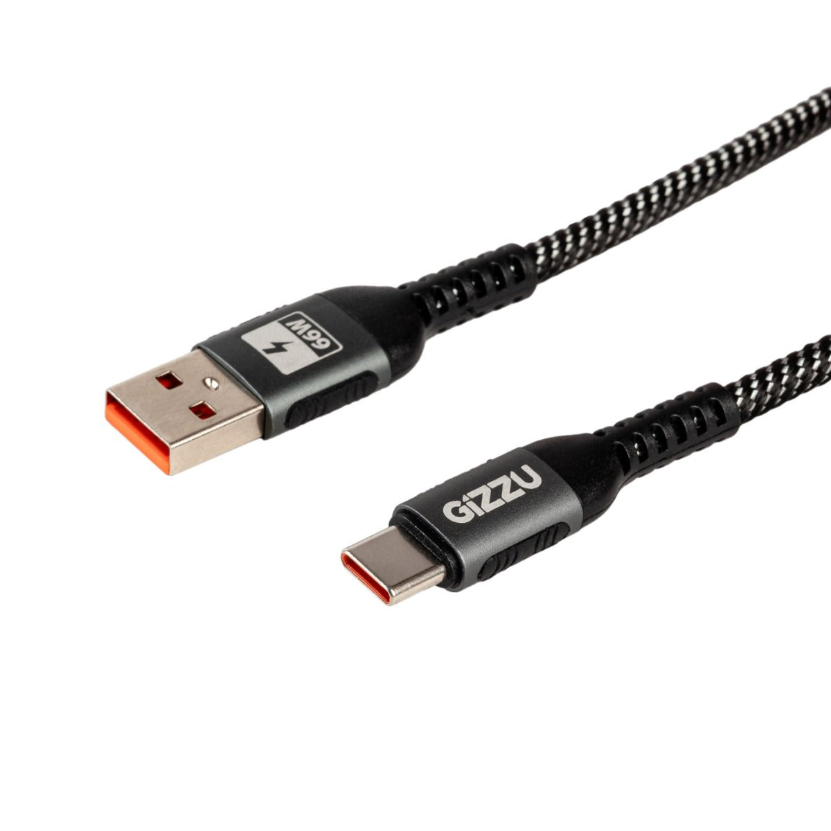Gizzu 66W 480Mbps USB to Type C 1m Cable