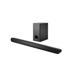 Gibson Clarke Cambridge Series 2.1 160W Soundbar + Wireless Subwoofer - Black
