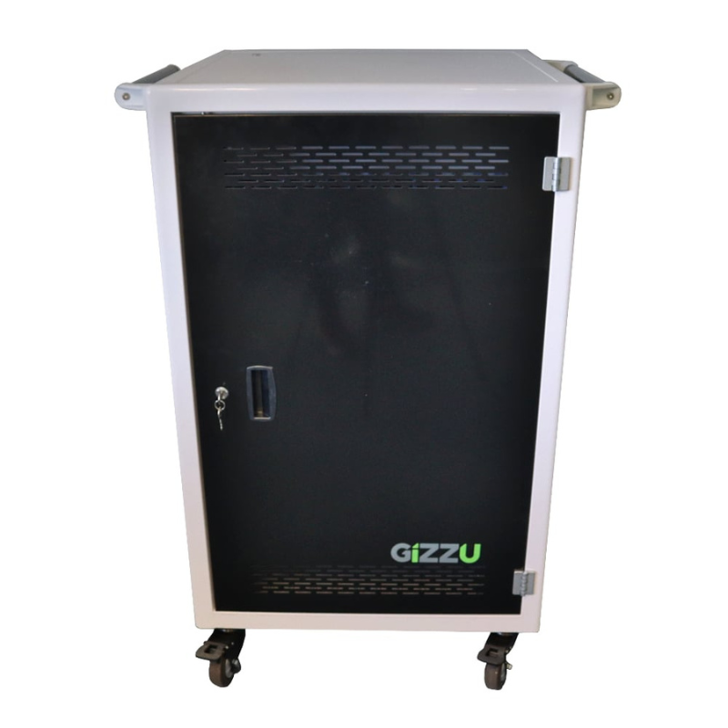 Gizzu 36 Bay Type C Storage Charging Trolley for 15.6’’ Laptops - Grey