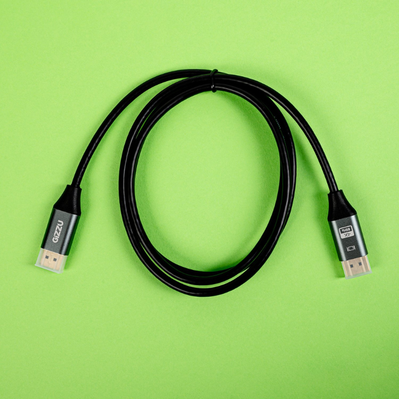 Gizzu 4K60Hz DisplayPort to DisplayPort Cable 1.5M - Black