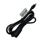 Gizzu DC 12V Male to Female 1.2M Power Cable - Black - Black