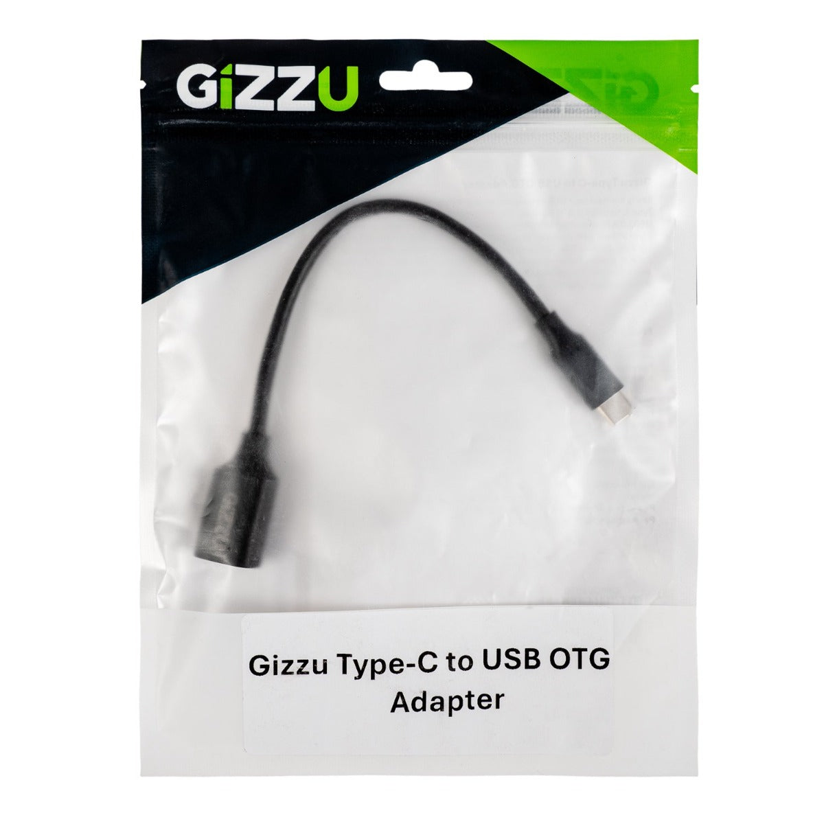 Gizzu Type C to USB3.0 OTG Adapter - Black
