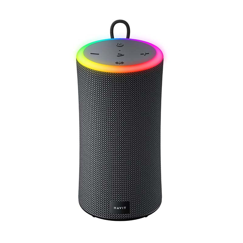 Havit Large Ring Light Wireless Speaker - Black - Black