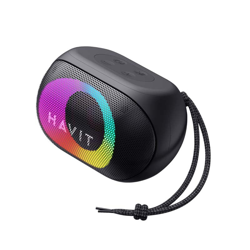 Havit Small RGB Wireless Speaker - Black - Black