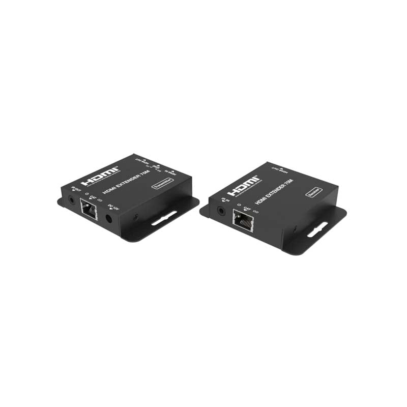HDCVT HDMI 1.4 70m Extender with IR - Black