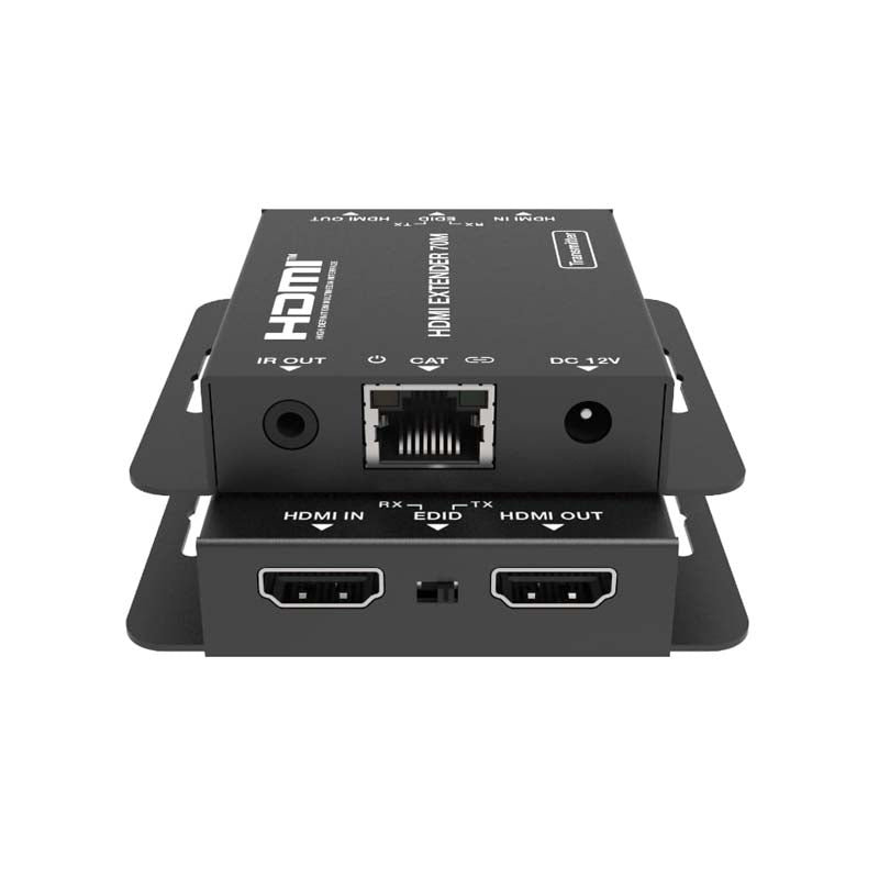 HDCVT HDMI 1.4 70m Extender with IR - Black