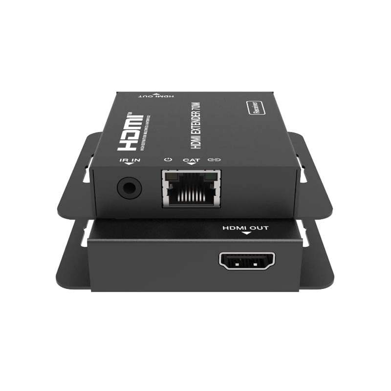 HDCVT HDMI 1.4 70m Extender with IR - Black