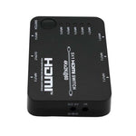 HDCVT HDMI 5 x 1 Switch - Black