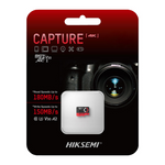 Hiksemi Capture V30 128GB MicroSDXC (Without Adapter) - Black