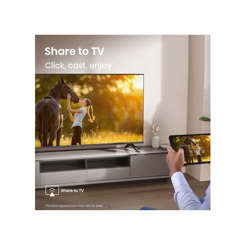 Hisense 43A4Q 43 Inch FHD VIDAA Smart TV - Black
