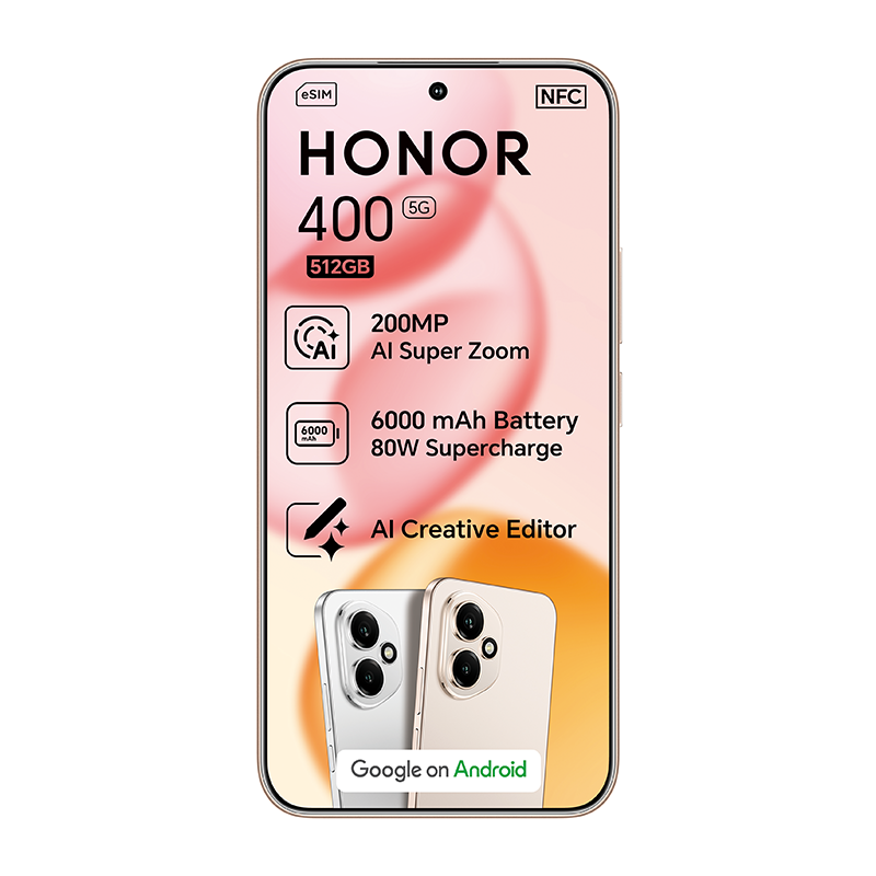 Honor 400 5G Dual Sim 512GB - Gold - Gold