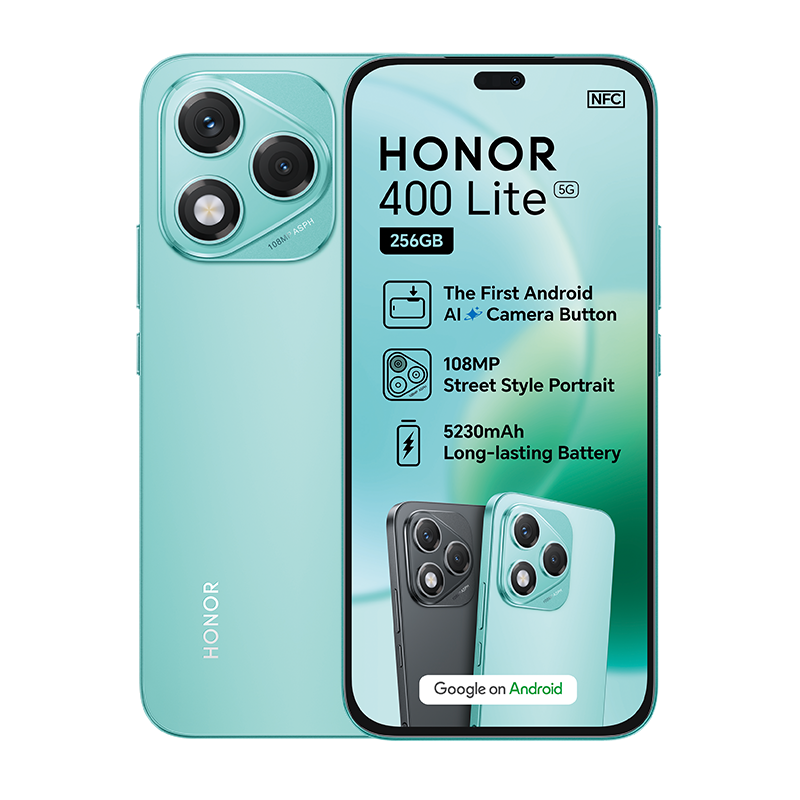 Honor 400 Lite 5G Dual Sim 256GB - Green - Green