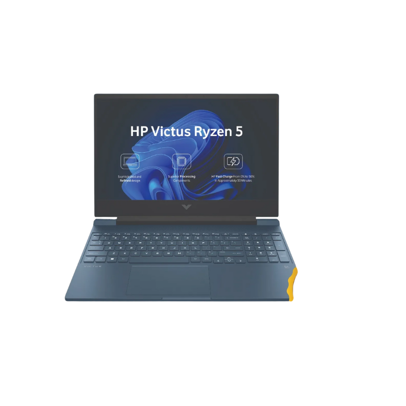 HP Victus 15.6 inch Ryzen 5 16GB 512GB Gaming Laptop - Blue - Blue