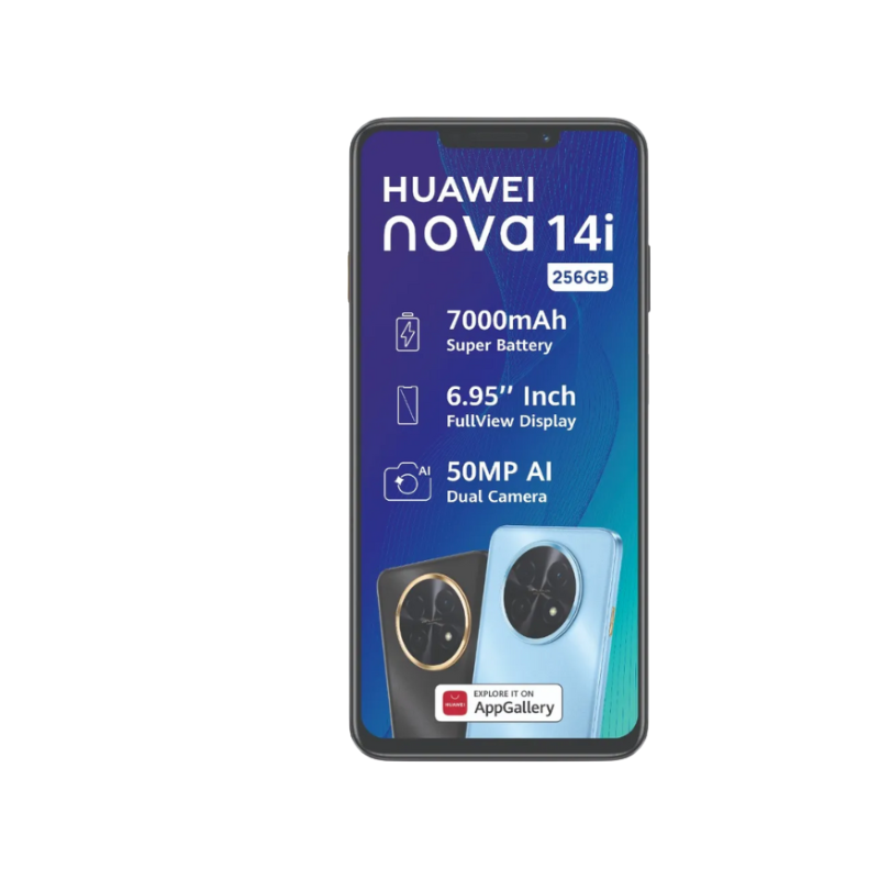Huawei Nova 14i Dual Sim 256GB-Black - Black
