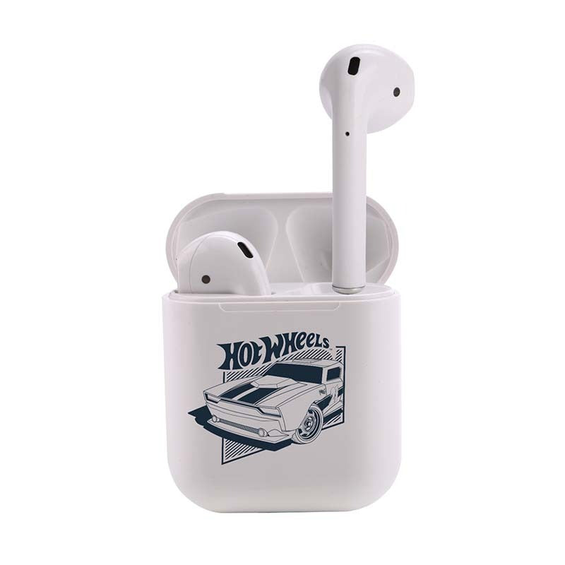 Mattel: Hot Wheels True Wireless Earbuds - White