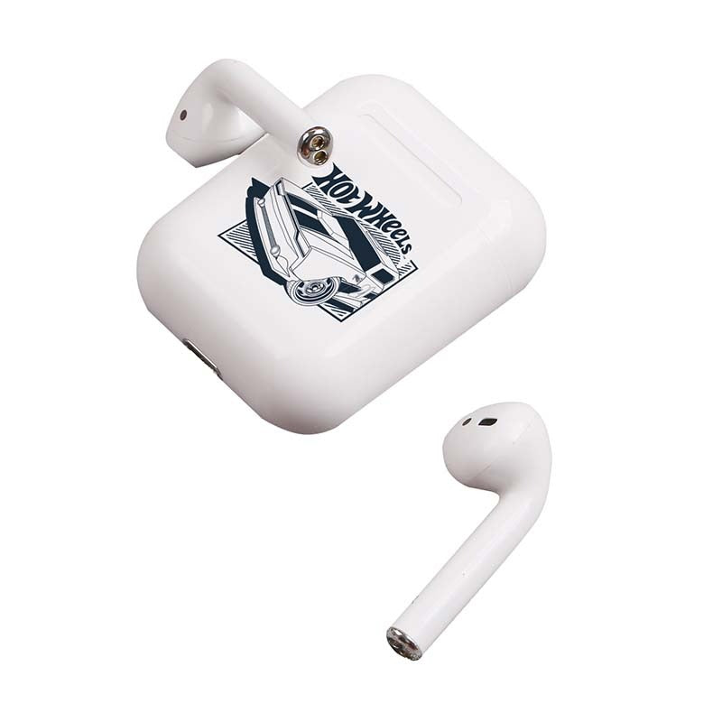 Mattel: Hot Wheels True Wireless Earbuds - White