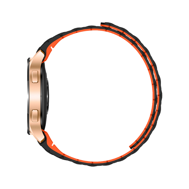 COLMI i28 Ultra Smartwatch AMOLED Screen Fashion Sport Outdoor Ai GPT Prayer Timings Smart Watch - Gold orange