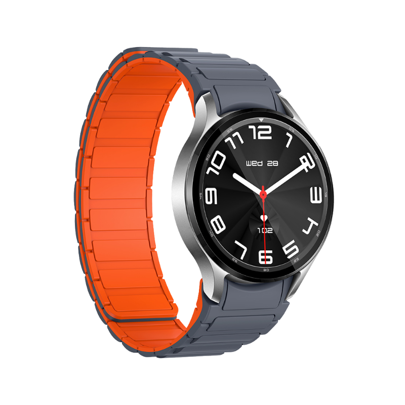 COLMI i28 Ultra Smartwatch AMOLED Screen Fashion Sport Outdoor Ai GPT Prayer Timings Smart Watch - Silver orange