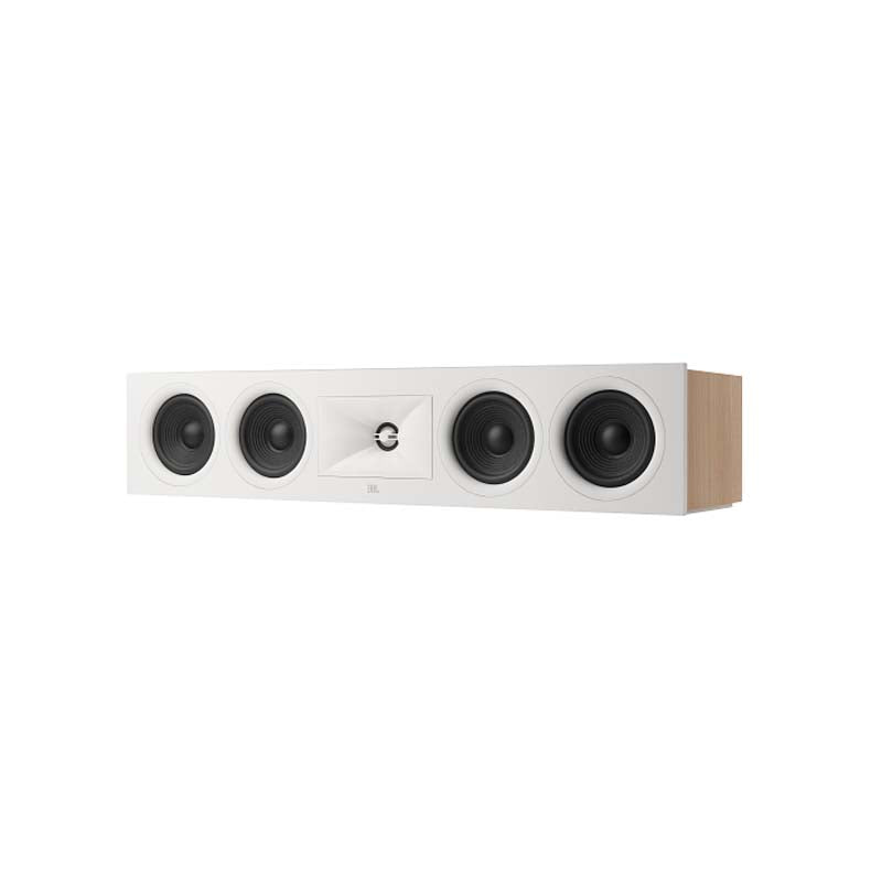JBL 245C 2.5-Way Quad 4.5-inch Single Centre Channel Speaker - White - White