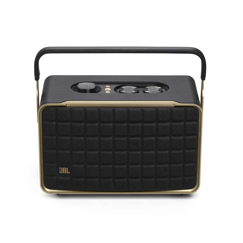 JBL Authentics 300 Portable Smart Home Bluetooth Speaker with Wi-Fi - Black - Black