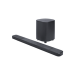 JBL BAR1000 M2 7.1.4 Channel Dolby Atmos Soundbar with Sub - Black - Black
