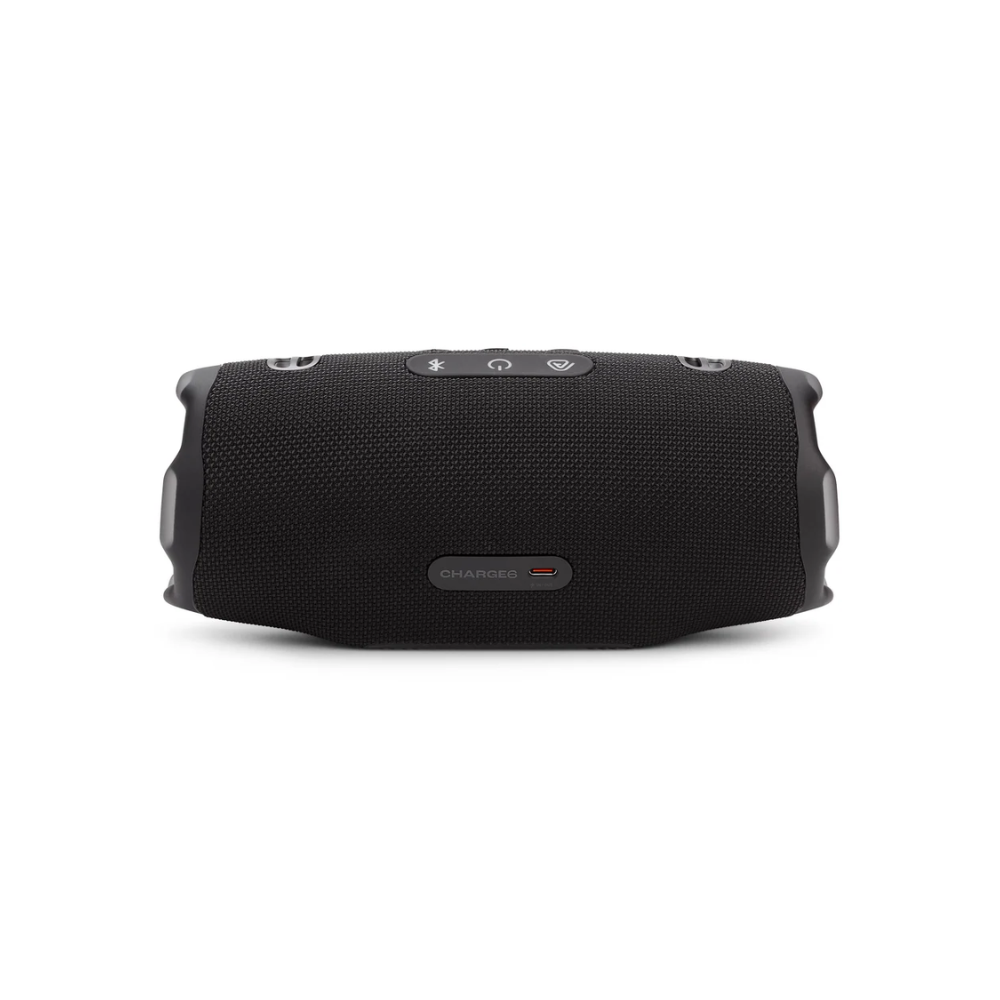 JBL Charge 6 Portable Bluetooth Speaker - Black/Orange - Black / Orange