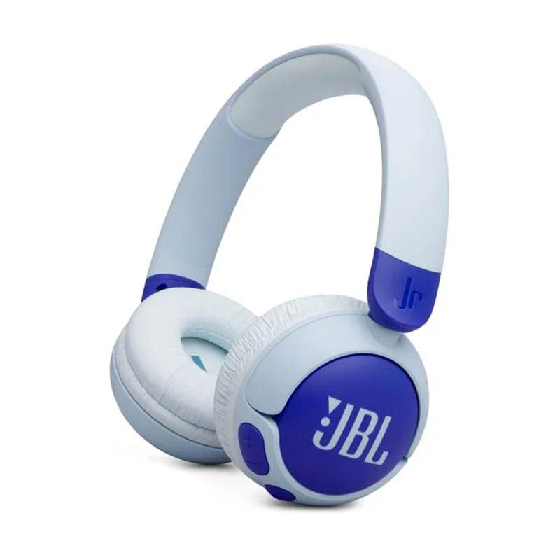 JBL Junior 320BT Wireless On-Ear Kids Headphones - Blue - Blue