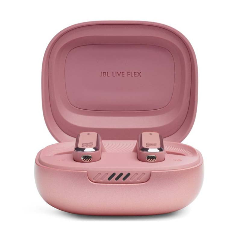 JBL Live Flex True Wireless Noise Cancelling Earbuds - Rose - Pink