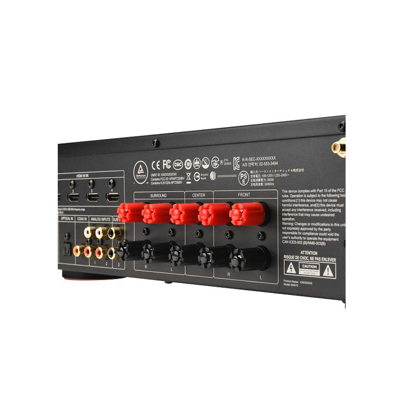 JBL MA510 5.2-Channel 8K AV Receiver - White - White