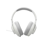 JBL Quantum 100M2 Wired Over-Ear Gaming Headset with Detachable Mic - White - White