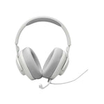 JBL Quantum 100M2 Wired Over-Ear Gaming Headset with Detachable Mic - White - White