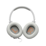 JBL Quantum 100M2 Wired Over-Ear Gaming Headset with Detachable Mic - White - White