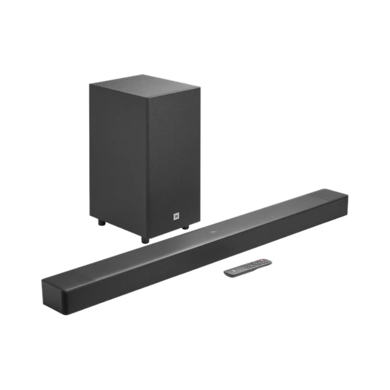 JBL SB595 3.1.2 Channel True Dolby Atmos Soundbar & Sub - Black - Black