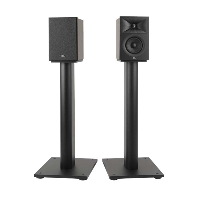 JBL Stage 240B Pair of Bookshelf Speakers - Black - Black